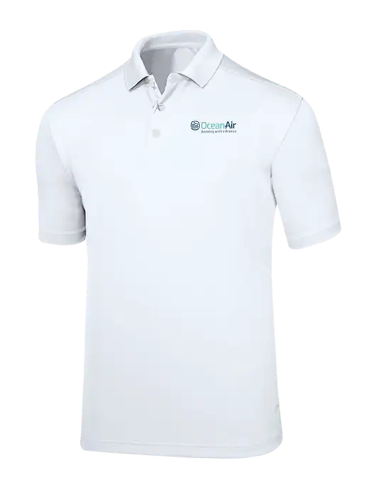 Callaway Core Bright White Performance Polo w/OceanAir Logo