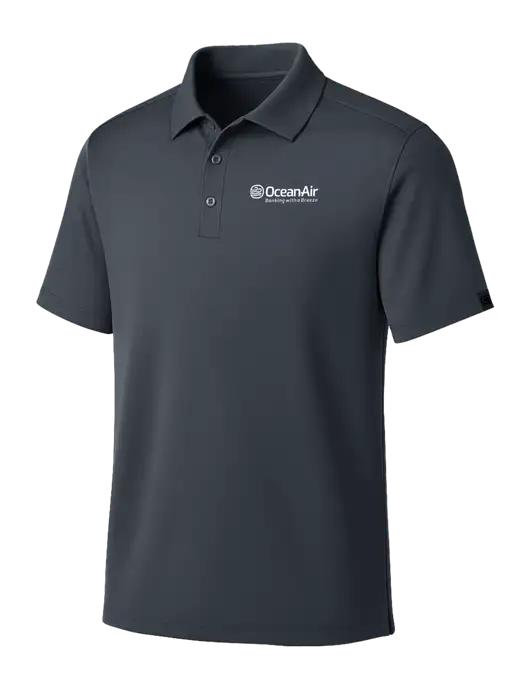 OGIO Dark Grey Framework Polo w/OceanAir Logo