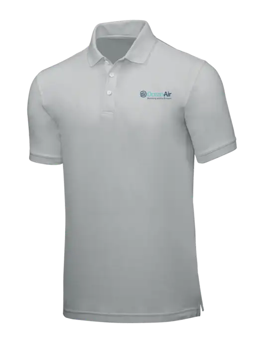 Light Grey Core Classic Pique w/OceanAir Logo