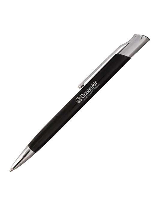 San Malo Black Pen - Black Ink w/OceanAir Logo