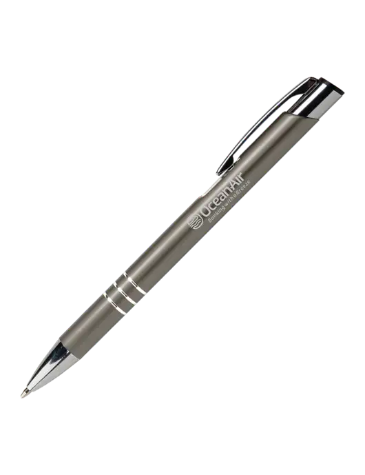 Laurent Gunmetal Pen - Black Ink w/OceanAir Logo