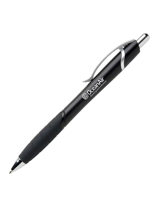 Summerhill Black Pen - Black Ink w/OceanAir Logo