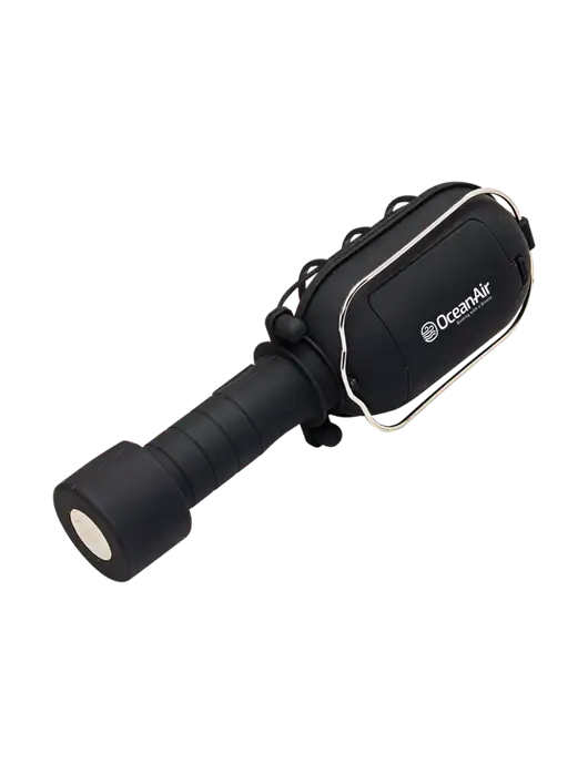 Black Magnum Worklight w/OceanAir Logo