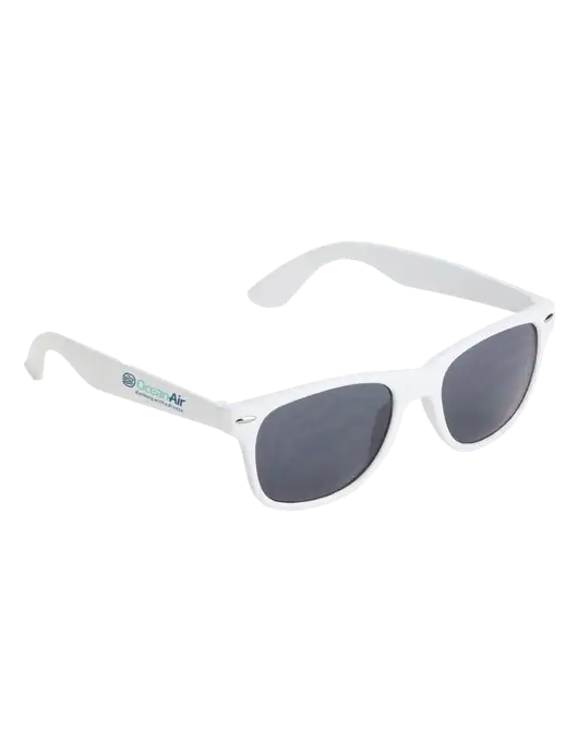 Daytona White Sunglasses w/OceanAir Logo