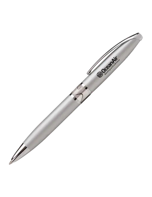 Illusion Silver Pen - Black Ink w/OceanAir Logo