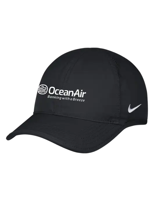 Nike Black Featherlight Cap w/OceanAir Logo