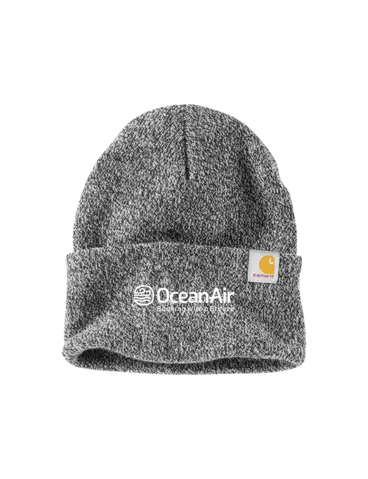 Carhartt Medium Grey Heather Watch Cap 2.0 w/OceanAir Logo