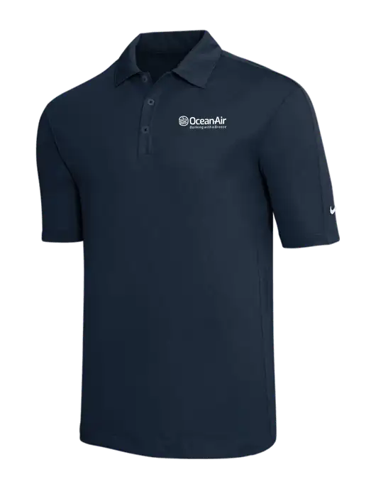 Nike Navy Tech Sport Dri-FIT Polo w/OceanAir Logo