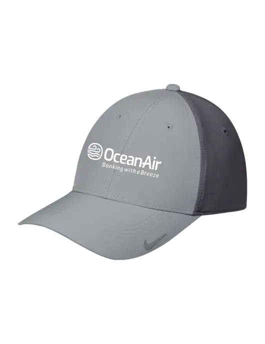 Nike Light Grey/Dark Grey Dri-FIT Legacy Cap w/OceanAir Logo