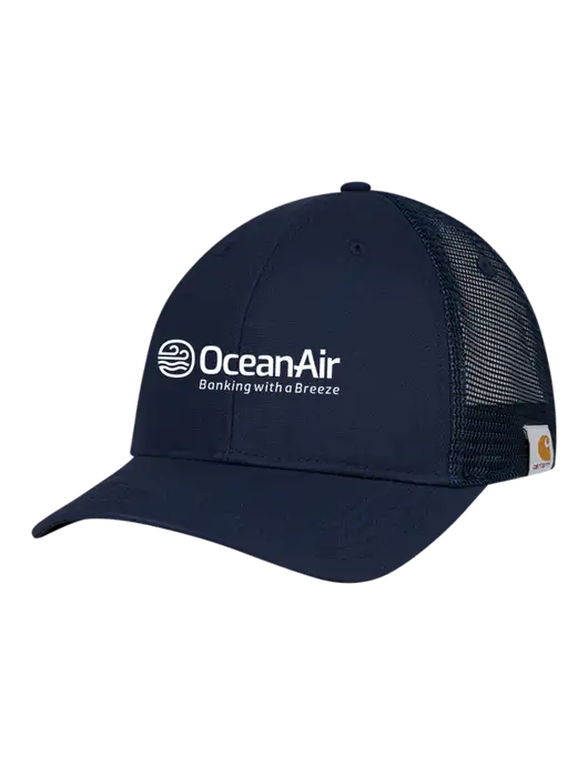 Carhartt Navy Trucker Rugged Pro Series Cap w/OceanAir Logo