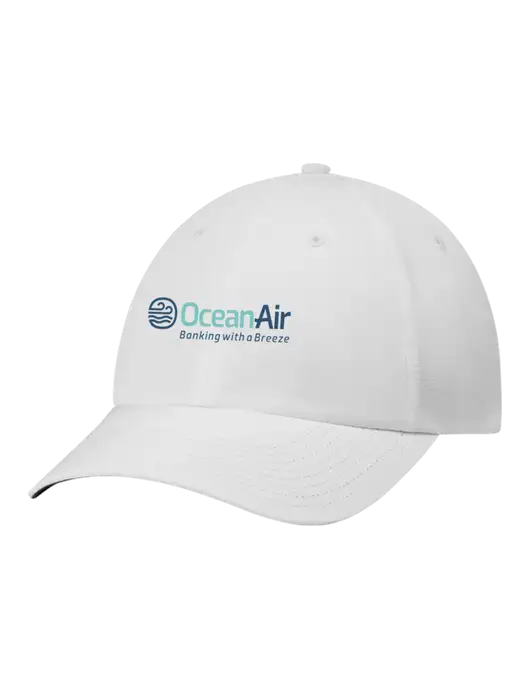 Richardson Relaxed Performance Lite White Cap w/OceanAir Logo