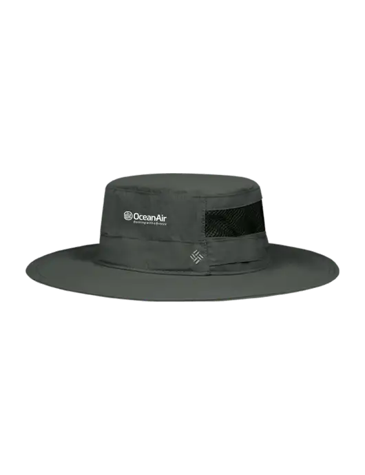 Columbia Dark Grey Bora Bora Booney  Hat w/OceanAir Logo