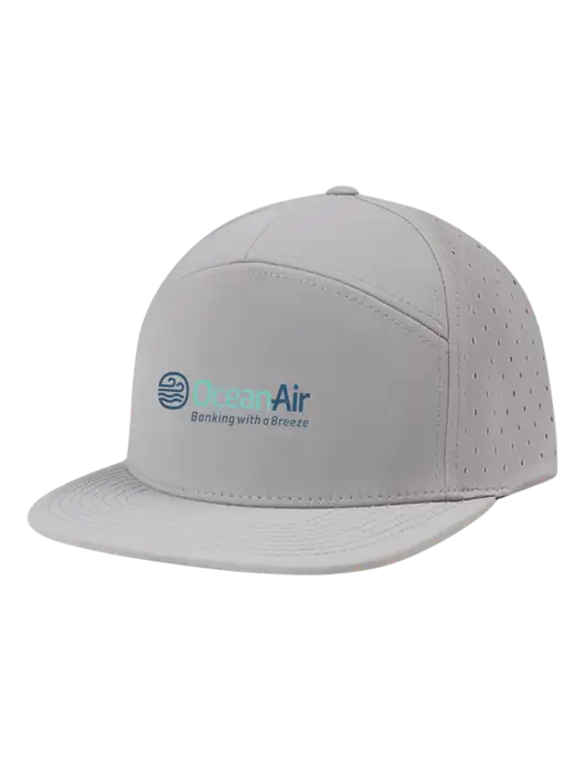 Richardson Light Grey Cannon Cap w/OceanAir Logo