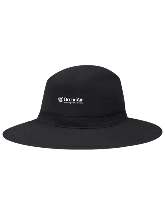 Black Booney Sun Hat w/OceanAir Logo