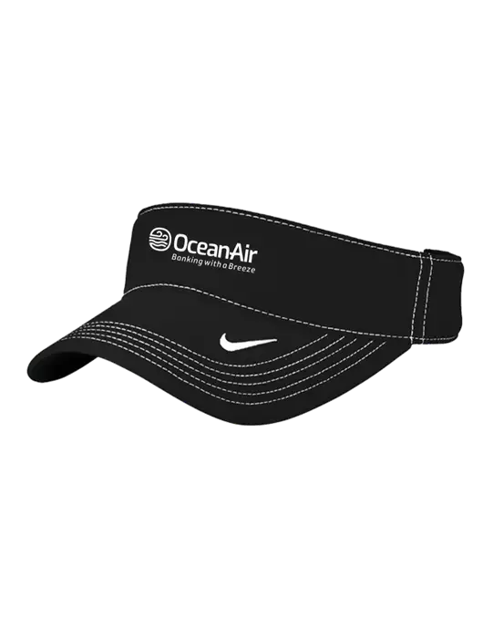 Nike Black Dri-FIT Ace Visor w/OceanAir Logo