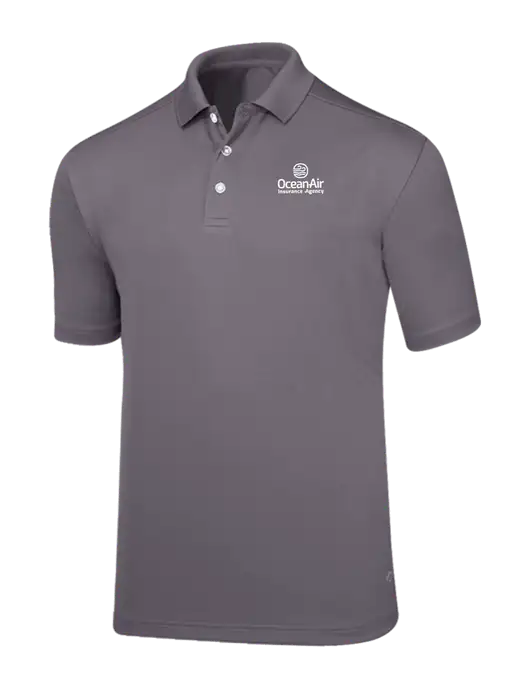 Callaway Core Medium Grey Performance Polo w/Insurance Logo