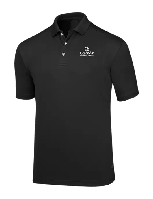 Callaway Core Black Performance Polo w/Insurance Logo